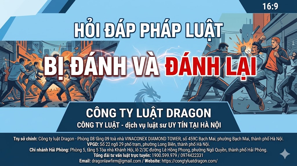 Bị đánh và đánh lại có vi phạm pháp luật không?